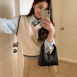V-neck Knit Vest