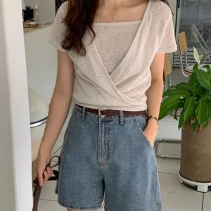 Wrap T-shirt Set