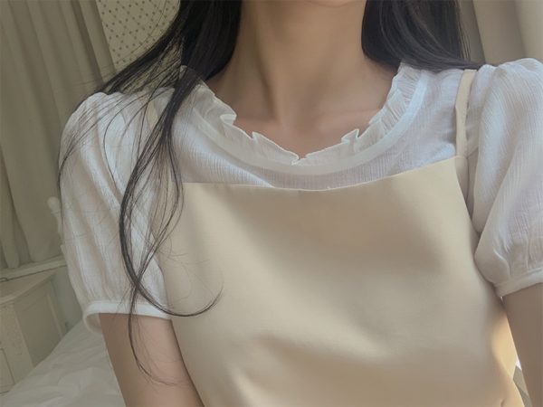 韓網自家製 Ruffle Blouse