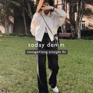 韓網自家製 The Premium Black-washing Jean