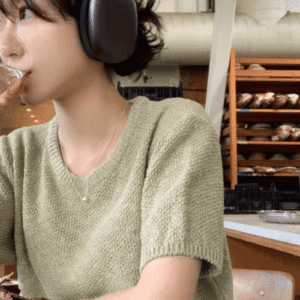 韓網自家製 Waffle Half Knit