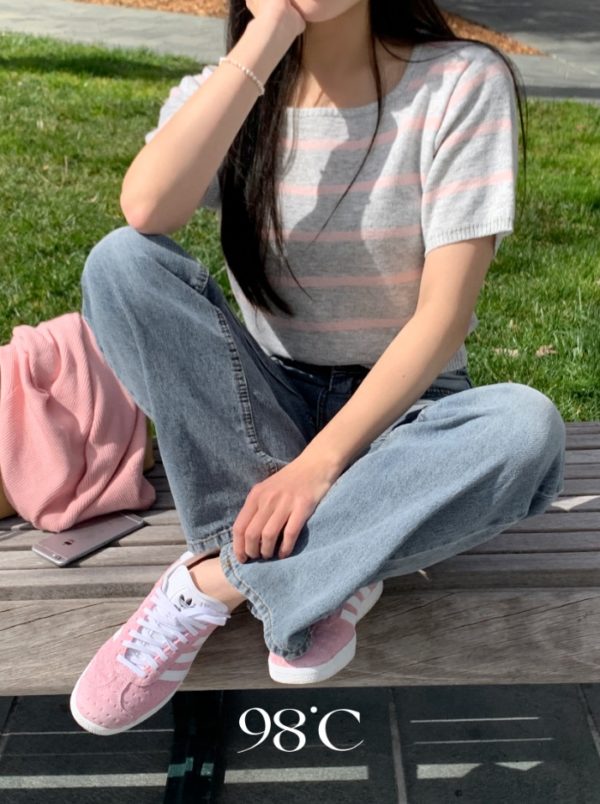 韓網自家製 Stripe Knit